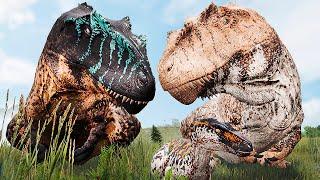 As Aventuras do Grande Giganotossauro! Manada, T.Rex e Mais | The Isle Realismo | (PT/BR)