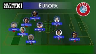 EQUIPAZO!: All Time XI de UEFA
