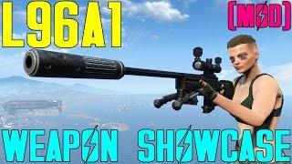 Fallout 4: Weapon Showcases: L96A1 Sniper Rifle (Mod)