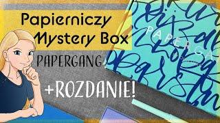 Takiego NARZĘDZIA jeszcze nie widziałam! Otwieram piękny mystery box PAPERGANG unboxing