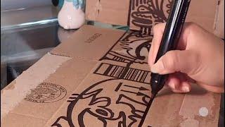 DON’T THROW AWAY YOUR CARDBOARD BOXES! Do this instead! :D Easy DIY to help minimize shipping costs!