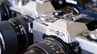 Film Cameras You CAN"T AFFORD To Miss! Six FANTASTIC Film SLRs With Lenses - For LESS THAN £50!