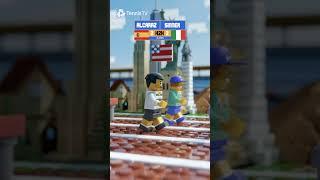 The Alcaraz vs Sinner Rivalry So Far...In LEGO