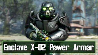 Incredible New Enclave X-02 Power Armor! - Fallout 4 Mod Review