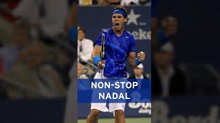 Nadal wins EPIC point against Djokovic! 