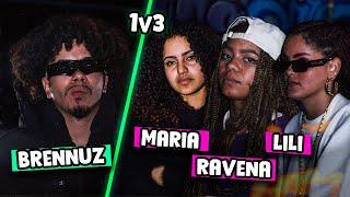 () BRENNUZ x MARIA, RAVENA E LILI | 1 FASE | #BDN150