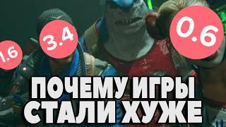 КАТАСТРОФА ИГРОВОЙ ИНДУСТРИИ - ПОЧЕМУ ИГРЫ СТАЛИ ХУЖЕ?