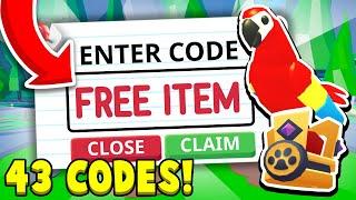 ALL 43 NEW ADOPT ME CODES! Roblox Adopt Me Toy Codes Revealed