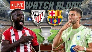 Athletic Club vs. Barcelona LIVE WATCH ALONG (Spanish Super Cup Semi-Final 2024)