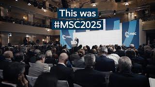 Munich Security Conference 2025 – Highlights