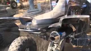 HMF Exhaust Sound Test - Yamaha Raptor 700