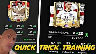 QUICK TRICK TRAINING  FAST TRAINING  BEST METHOD FOR TRAINING  #fifamobile