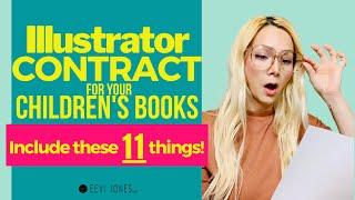 ILLUSTRATOR CONTRACTS for Children's Books - INCLUDE These 11 Things!