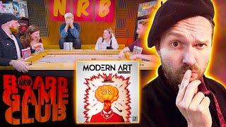 Let's Play MODERN ART | Board Game Club