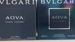 Fake vs Real Bvlgari Aqva Pour Homme perfume