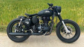 Royal Enfield Modifications |Bullet Modifications|custom motorcycle | Bullet Tower sikar