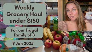 Weekly Grocery Haul - $150 Budget for our Family of Three