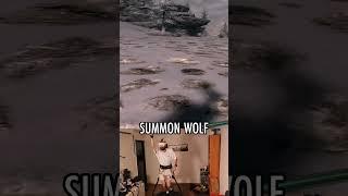 My new running partner is a wolf.