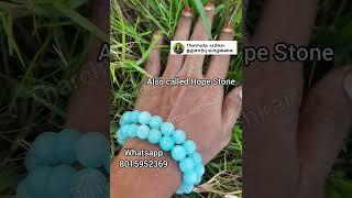 Reiki Energised Amazonite stone Bracelet whatsapp 8015952369