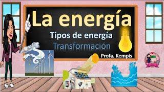 La energía, tipos de energía, la transformación, sus consecuencias en el medio ambiente.