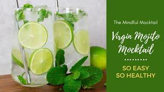 Virgin Mojito Mocktail | Mocktail Recipes | Non Alcoholic Drinks Recipes