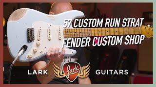 Fender Custom Shop 1957 Stratocaster in Sonic Blue -  Lark Guitars Custom Run | Demo