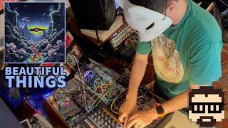 Eurorack & DrumBrute Impact Live Analog Synthesis "Beautiful Things" | Simon Hutchinson