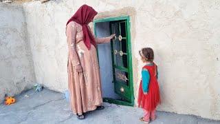 Installing the Magic Cave Door: A single mother secures her sanctuary