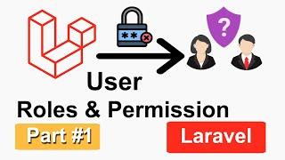 Laravel Roles and Permisson Part #1 - User Roles and Permission Project Demo and Setup In Hindi