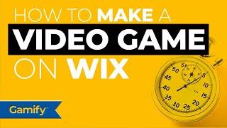 How to Make a Video Game on Wix in 5mins