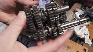 STOMP ZS155 ENGINE BOTTOM END / PITBIKE BUILD -  GEARBOX REBUILD