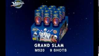 Grand Slam 500G Rack by Miracle Fireworks -- M520