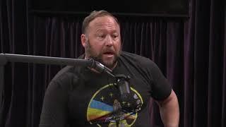 Alex Jones discussing Bitcoin on the Joe Rogan Experience 2019