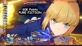 V5 Saber E0S0 60k Points Pure Fiction Argenti - Swarm | HSR