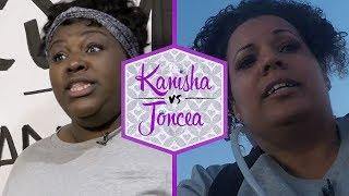 Kanisha vs Joncea | Titty Sweat Challenge | All Def Women