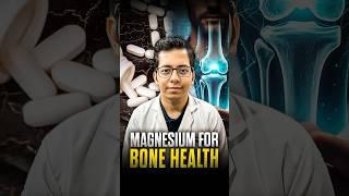 Magnesium for Bone Health | Dt.Bhawesh | #diettubeindia #dietitian #calcium #deficiency #shorts