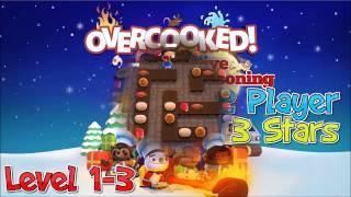 Overcooked The Festive Seasoning, 1-3, 3 Stars, 2 Player