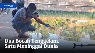 MAGETAN - Dua Bocah Tenggelam, Satu Meninggal Dunia