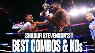 Shakur Stevenson's Best Combinations and Knockouts | FIGHT HIGHLIGHTS