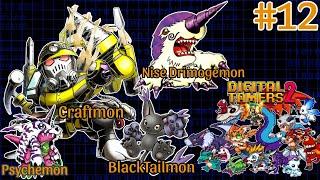 Digital Tamers 2 - Recruit Craftmon, Nise Drimogemon and BlackTailmon join the Server City