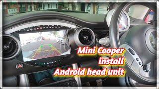 Mini cooper R53 2000-2006 install Android Head unit