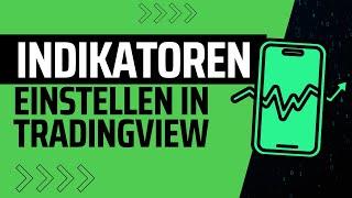 Indikatoren einrichten in TradingView