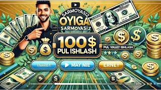 Sarmoyasiz oyiga 100$ pul ishlash  | Telefonda sarmoyasiz pul ishlash 2024