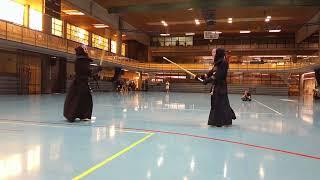 Stage Kendo PORI (Finlande juin 2023)Claude Pruvost, Markus Frey, Odile Pruvost