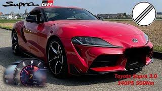 TOYOTA GR SUPRA MK5 REVIEW on AUTOBAHN by Cars2Drive DE