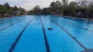 Schöner RC Eigenbau Schlepper beim Schaufahren des SMC im Freibad Hagen