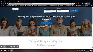Using Hoopla through Albany Public Library