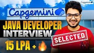 Capgemini Java Developer Interview Experience & Questions