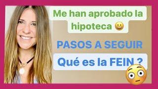  ▶️ PASOS A SEGUIR CUANDO HAN APROBADO LA HIPOTECA. FEIN