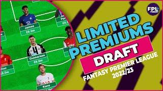 THE BALANCED FPL DRAFT!| Fantasy Football | Fantasy Premier League Tips 22/23